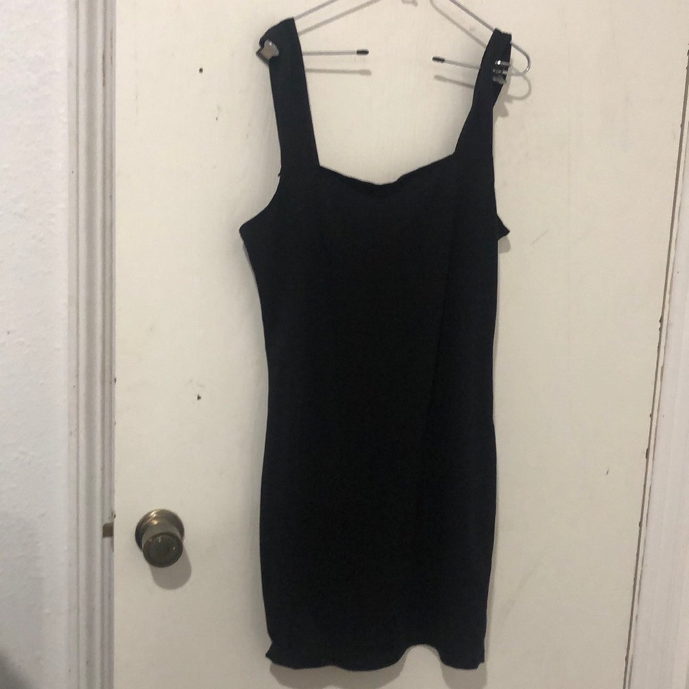 black dress